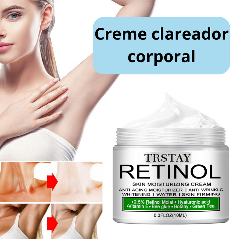 Creme para clareamento corporal